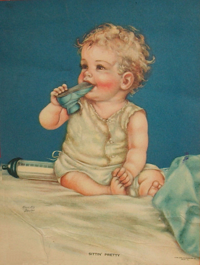 Acqua Magica Charlotte Becker P6 Babies & Milk Bottle